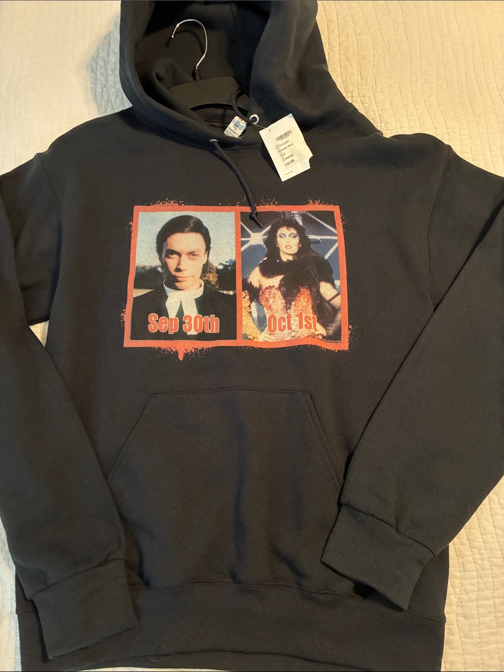 NWT Tim Curry Rocky Horror Picture Show Hoodie Sz Small